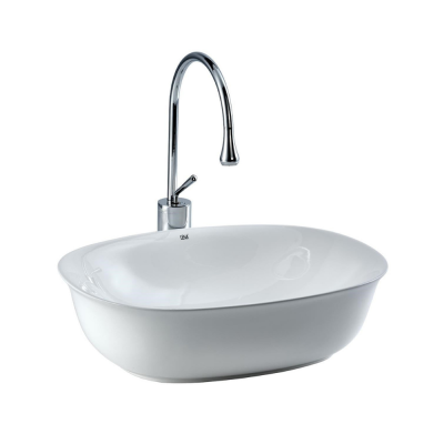 Lena EH-4600 Tezgah Üstü Lavabo Beyaz - 1