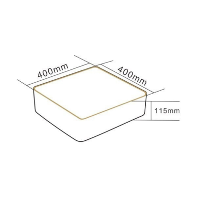 Lena E-4070Y Tezgah Üstü Porselen Lavabo - 2