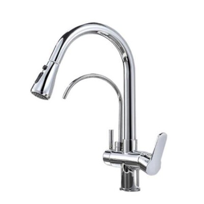 Newarc Arıtma Su Girişli Spiralli Evye Bataryası 150589SP - 1