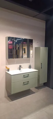 Orka Bari Banyo Dolabı Takımı 85 cm Yeşil - 2