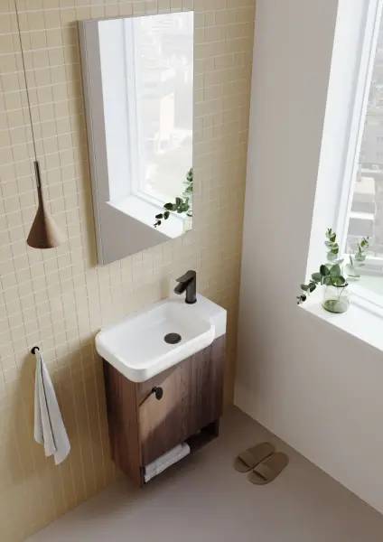 Orka Begonya Banyo Dolabı Takımı 55 cm Navaro - 2