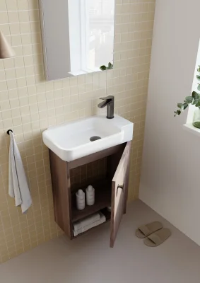 Orka Begonya Banyo Dolabı Takımı 55 cm Navaro - 3