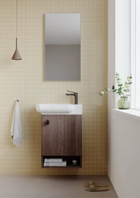 Orka Begonya Banyo Dolabı Takımı 55 cm Navaro - 1