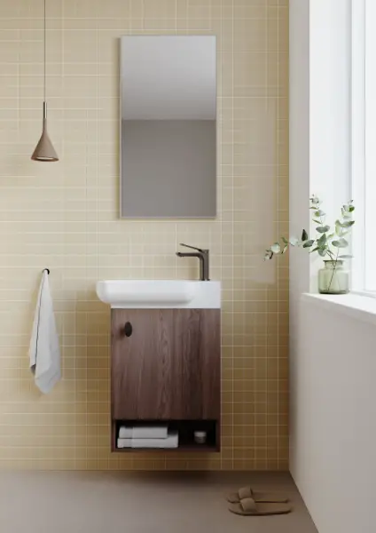 Orka Begonya Banyo Dolabı Takımı 55 cm Navaro - 1