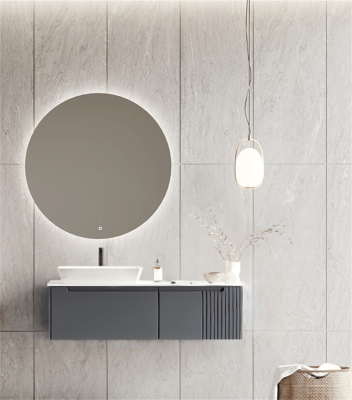 Orka Biella Banyo Dolabı Takımı 120 cm Antrasit - ORKA BANYO