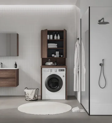 Orka Bosco Çamaşır ve Kurutma Makinesi Dolabı Navaro - 1