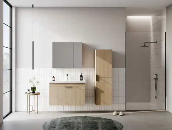 Orka Desna Banyo Dolabı Takımı 90cm Budva - 1