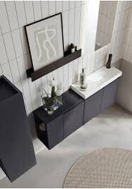 Orka Ferla Banyo Dolabı Takımı 110 cm Antrasit - 2