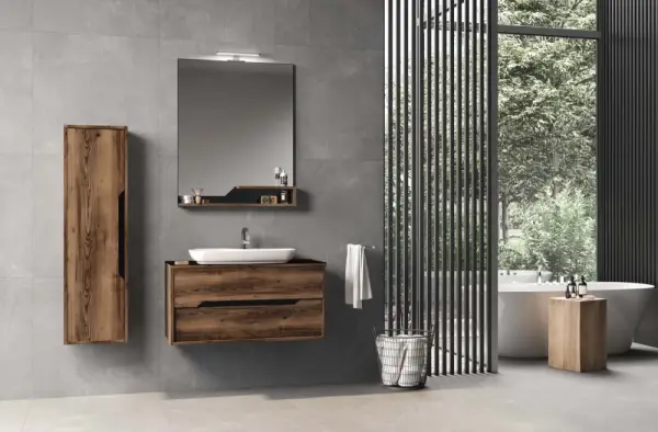 Orka Galia Banyo Dolabı Takımı 100 cm Lidya - 1