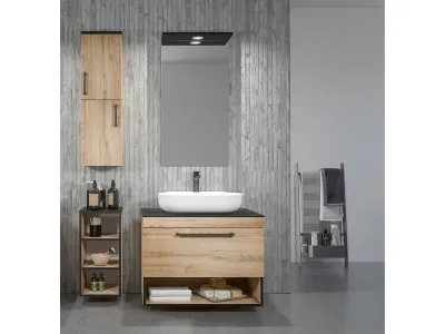 Orka Knidos Banyo Dolabı Takımı 70 cm Legnano - 2