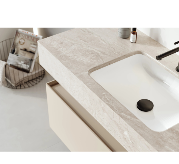 Orka Levanto Banyo Dolabı Takımı 120 cm Bej - 3