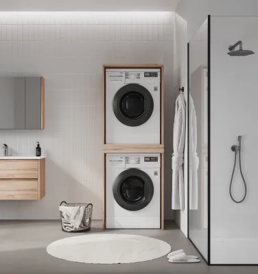 Orka Linfa Çamaşır ve Kurutma Makinesi Dolabı Legnano - 1