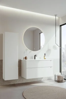 Orka Messina Banyo Dolabı Takımı 85 cm Beyaz - 1