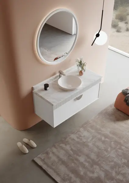 Orka Molino Banyo Dolabı Takımı 120 cm Beyaz - 2