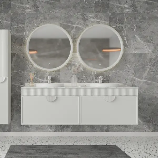 Orka Molino Banyo Dolabı Takımı 160 cm Beyaz - 1