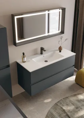 Orka Nest Banyo Dolabı Takımı 120 cm Antrasit - 2