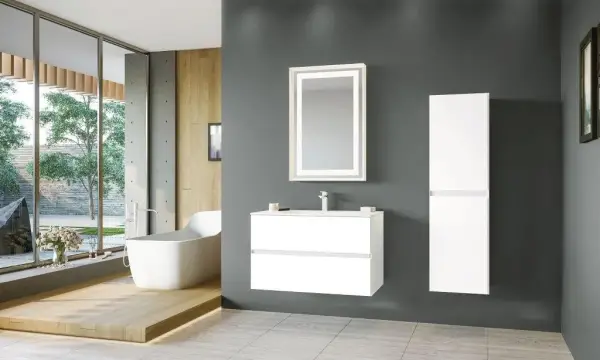 Orka Nest Banyo Dolabı Takımı 70 cm Beyaz - 1