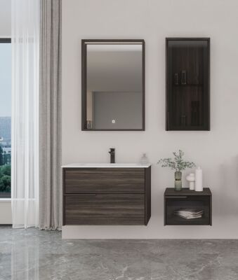 Orka Noventa Banyo Dolabı Takımı 100 cm Cabana - 2