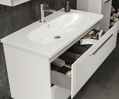 Orka Nuvola Banyo Dolabı Takımı 100 cm Beyaz - 3