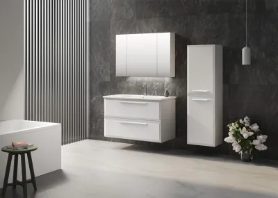 Orka Nuvola Banyo Dolabı Takımı 100 cm Beyaz - 2