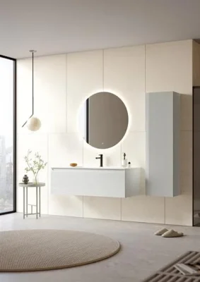 Orka Olbia Banyo Dolabı Takımı 100 cm Beyaz - 1