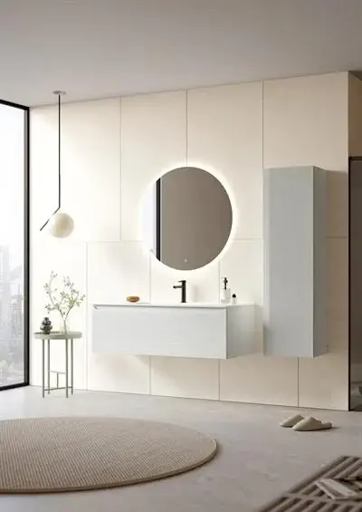 Orka Olbia Banyo Dolabı Takımı 100 cm Beyaz - 1