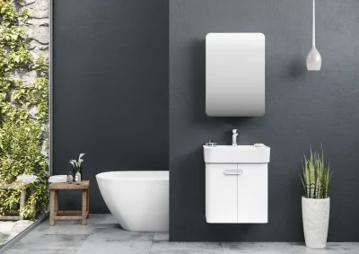 Orka Orbit Banyo Dolabı Takımı 55 cm Beyaz - 1