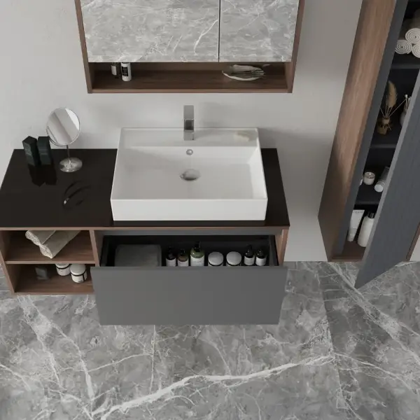 Orka Prato Banyo Dolabı Takımı 120 cm Navaro - 3