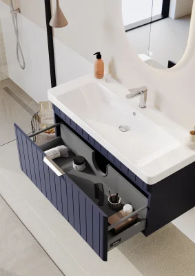 Orka Procida Banyo Dolabı Takımı 105 cm Lacivert - 4