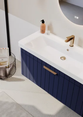 Orka Procida Banyo Dolabı Takımı 105 cm Lacivert - 3