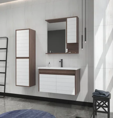 Orka Serra Banyo Dolabı Takımı 85cm Beyaz - 1