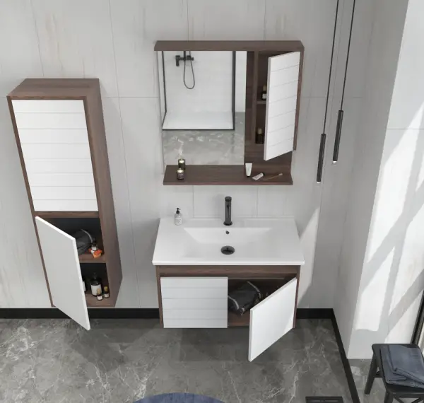 Orka Serra Banyo Dolabı Takımı 85cm Beyaz - 2