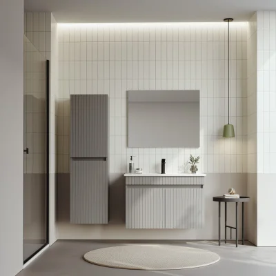 Orka Tivoli Banyo Dolabı Takımı 65cm Kaşmir - 1