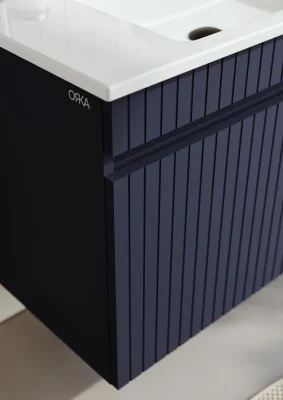 Orka Tivoli Banyo Dolabı Takımı 85cm Lacivert - 3