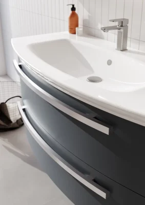 Orka Urla Banyo Dolabı Takımı 90 cm Antrasit - 2