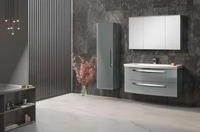 Orka Urla Banyo Dolabı Takımı 90 cm Gri - 1