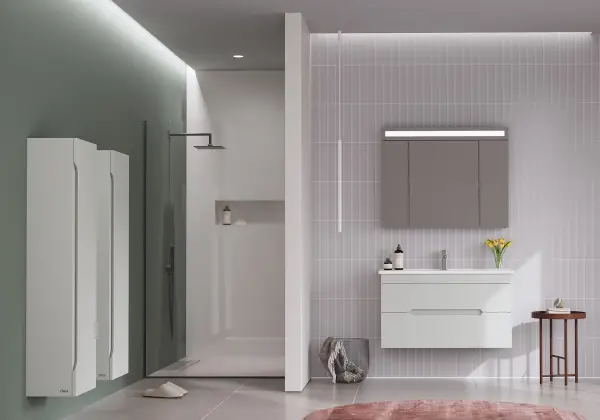 Orka Varna Banyo Dolabı Takımı 100 cm Kaşmir - 1