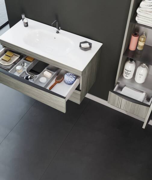 Orka Vento Banyo Dolabı Takımı 100 cm Dublin - 2