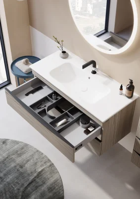 Orka Vento Banyo Dolabı Takımı 80 cm Glassgow - 3