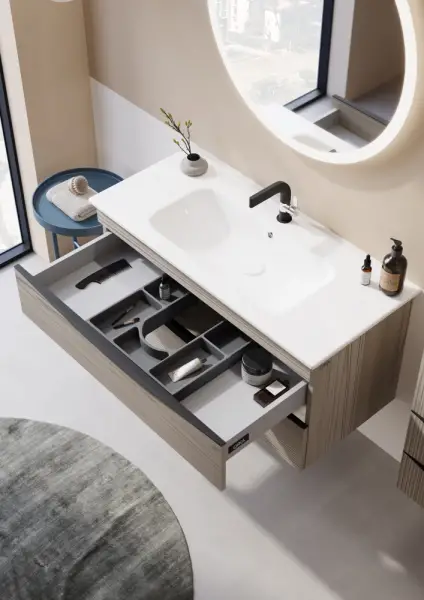 Orka Vento Banyo Dolabı Takımı 80 cm Glassgow - 3