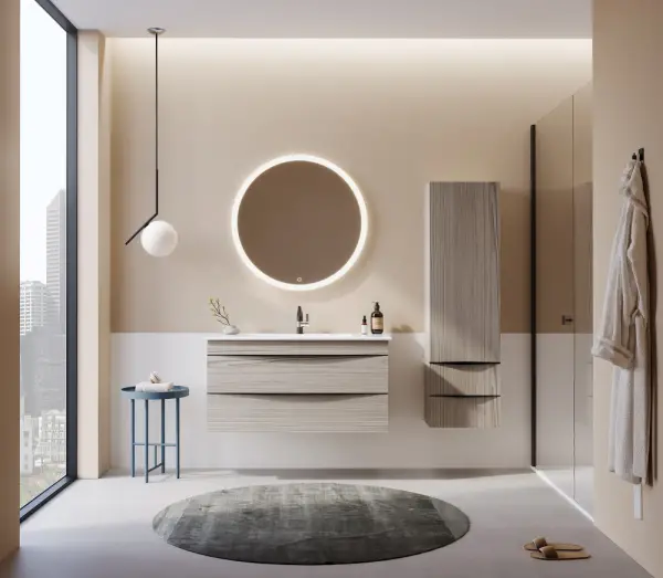 Orka Vento Banyo Dolabı Takımı 80 cm Glassgow - 1