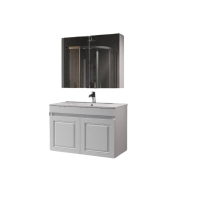 Quarter Bath Casper 80 cm Banyo Dolabı Beyaz - 1