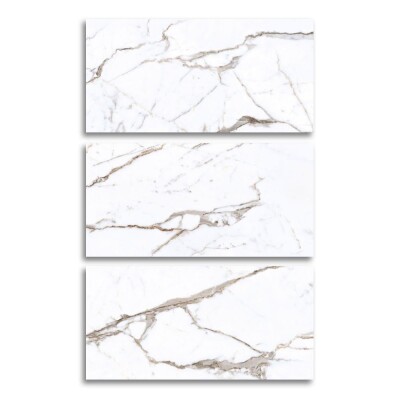 Seramiksan Bella Beyaz Parlak Seramik 606221 - 60x120 - SERAMİKSAN