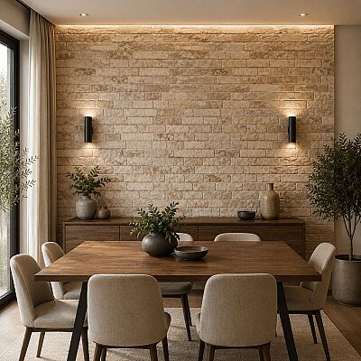 Seramiksan Brick Bej Mat Seramik 107901 - 30x60 - SERAMİKSAN