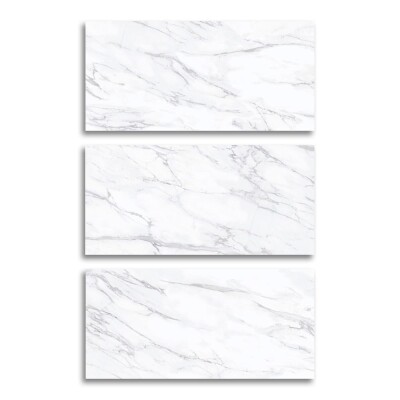 Seramiksan Carrara Beyaz Parlak Seramik 046120 - 60x120 - SERAMİKSAN