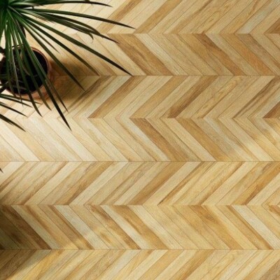 Seramiksan Classic Wood Mat Balıksırtı Badem Yer Duvar Seramiği 943302 40x60 - SERAMİKSAN