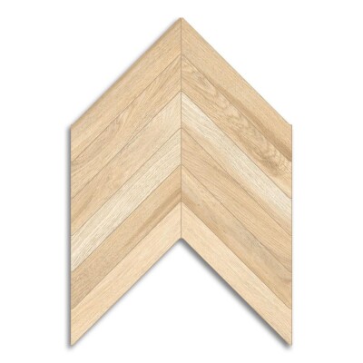 Seramiksan Classic Wood Mat Balıksırtı Badem Yer Duvar Seramiği 943302 40x60 - 2
