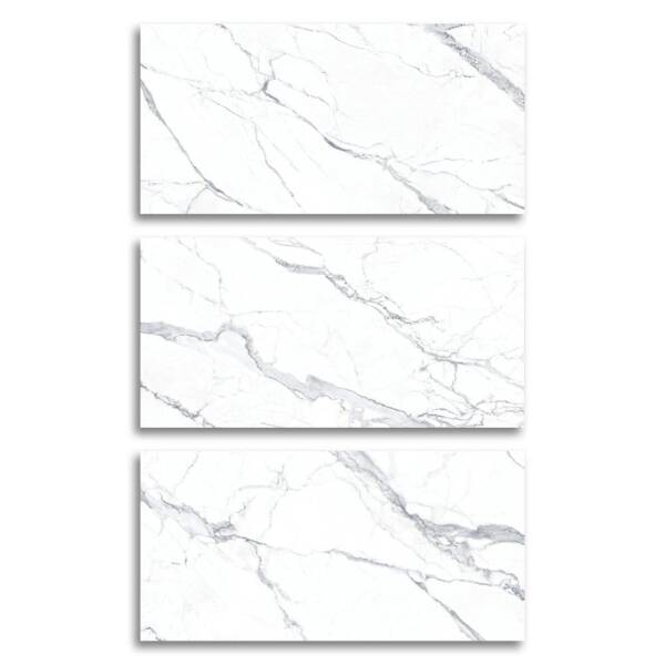Seramiksan Gloria Beyaz Parlak Seramik 356120 - 60x120 - 1