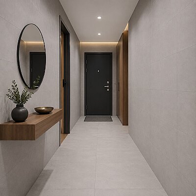 Seramiksan Grunge Açık Gri Mat Seramik 145902 - 30x60 - SERAMİKSAN