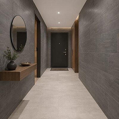 Seramiksan Grunge Antrasit Mat Seramik 145903 - 30x60 - SERAMİKSAN